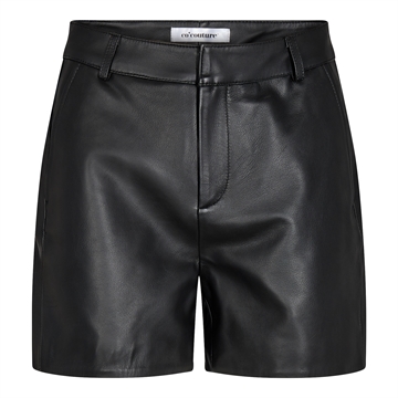Co Couture PhoebeCC Midi Leather Shorts Black 31121 